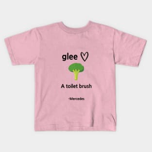 Glee/Toilet brush Kids T-Shirt